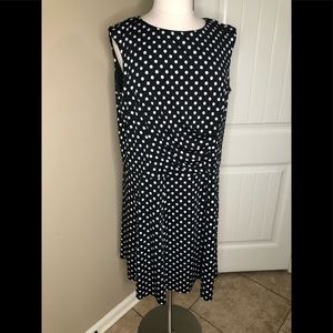 Plus Size Polka Dot Dress
